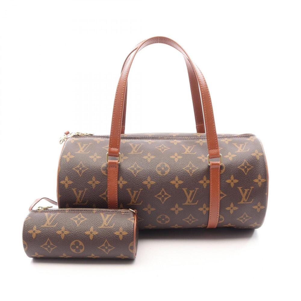 Louis Vuitton Papillon 30 Monogram (older model) handbag, coated canvas and l...